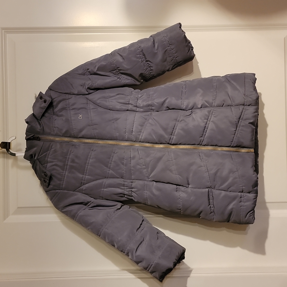 Calvin klein jacket size 6 grey